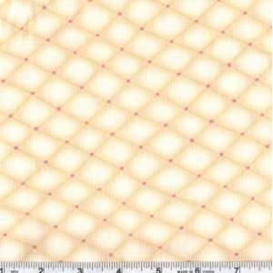 44 Wide Special Occasions Baby Dotted Lines Ivory Fabric 