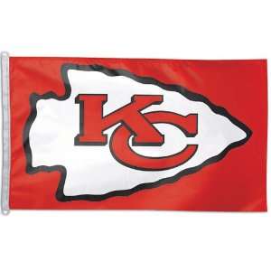  NFL Kansas City Chiefs 3X5 Foot Flag Patio, Lawn & Garden