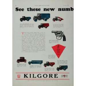 1926 Kilgore Toys Ad Gun Pierce Arrow Truck Westerville   Original 