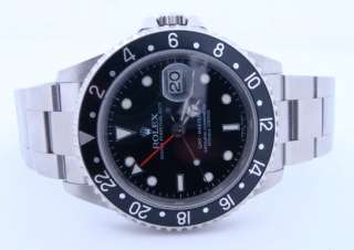 Mens Rolex Oyster Perpetual GMT Master II Watch  