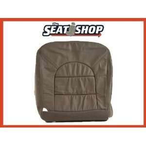   98 99 00 Ford F250/350 Grey Leather Seat Cover RH Bottom Automotive