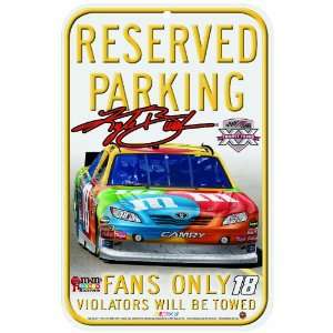  NASCAR Kyle Busch Locker Room Sign (11 x 17 Inch) Sports 
