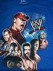 WWE Sheamus+Cena+ CM Punk+Mysterio+Orton+Miz Blue T Shirt SZ 4/5 Boys