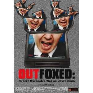 Outfoxed Rupert Murdochs War on Journalism Poster Movie B 27x40 