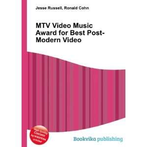 MTV Video Music Award for Best Post Modern Video Ronald Cohn Jesse 