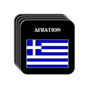  Greece   AFRATION Set of 4 Mini Mousepad Coasters 