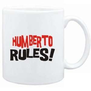  Mug White  Humberto rules  Male Names Sports 