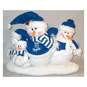  Kansas City Royals Table Top Snow Family Each Features 