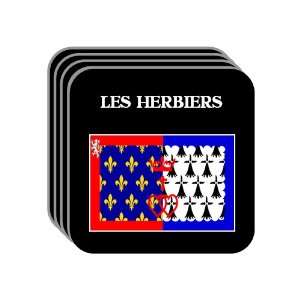 Pays de la Loire   LES HERBIERS Set of 4 Mini Mousepad 