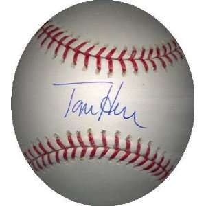  Tommy Herr autographed Baseball