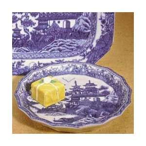  Blue Canton Candy Dish
