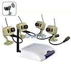   Home Surveillance CCTV Kit with 4pcs Wireless security Cameras