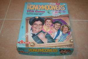 1986 The Honeymooners (Word & Memory) VCR Game  