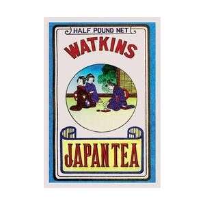  Watkins Japan Tea 28x42 Giclee on Canvas