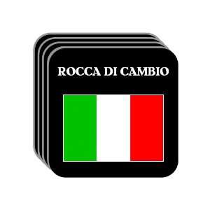  Italy   ROCCA DI CAMBIO Set of 4 Mini Mousepad Coasters 