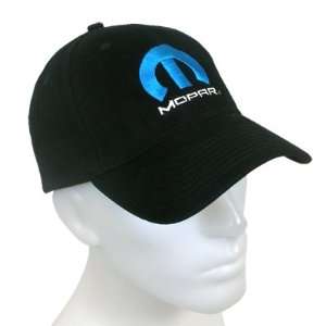 Mopar Logo Black Baseball Cap