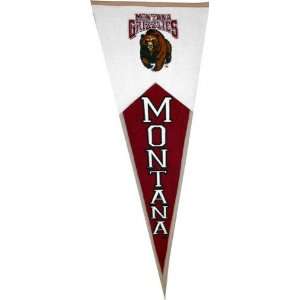 Montana Grizzlies Classic Mascot Pennant
