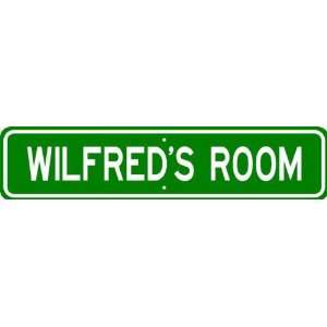  WILFRED ROOM SIGN   Personalized Gift Boy or Girl 