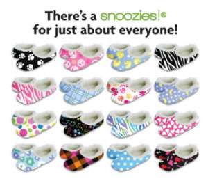 New Snoozies Slippers Women Fuzzy House Shoes No Skid  