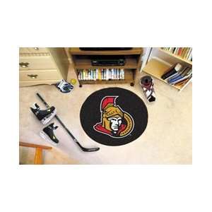 NHL Ottawa Senators Rug Hockey Puck Mat 