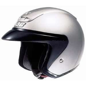  HJC Open Face Helmet AC 3 Silver   Size  Medium 