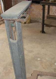 COUNTRY STORE ANTIQUE ROLLING PLATFORM SCALE PLANTSTAND *** Lower 