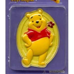  Disney Vinyl Magnet Set of 5 Winnie Pooh, Tigger, Pigglet 
