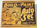 BARCLAY SLUSH LEAD NO.2004 BUILD AND PAINT YOUR OWN AUTO SET VG