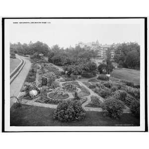 The Gardens,Lake Mohonk House,N.Y. 