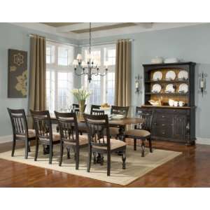   Classic Banister 7 Piece Refectory Table Dining Set