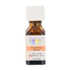   ESSENTIAL OILS AURA CACIA by SOOTHING HEAT ESSENTIAL OIL .5 OZ Beauty