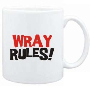  Mug White  Wray rules  Male Names