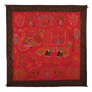  Indian Home Decor Elephant Tapestry Wall Hanging Graceful 