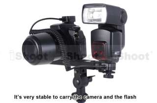 Metal★Flash Mount∥Bracket►Camera DSLR with 1/4 Screw 