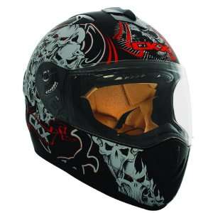  CKX Matte Red RR702 Zombie Helmet