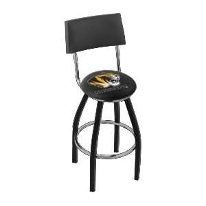   of Missouri Steel Logo Stool with Back and L8BC4 Base