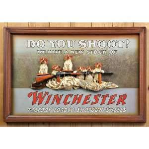  Winchester Do You Shoot? Pub Sign