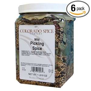 Colorado Spice Pickling Spice, Mild, 24 Ounce (Pack of 6)  