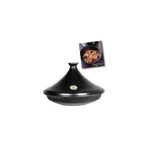   qt Tagine w/ Do You Tagine? Cookbook, Noir Black