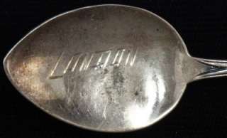 Collectible Canadian Maple Leaf Spoon Sterling BMCO  