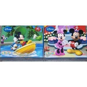  Disney Mickey Mouse Clubhouse Set of Two 50 Piece Mini 