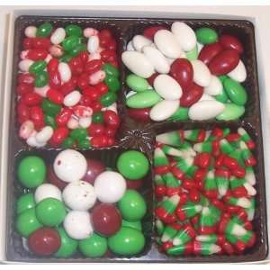   Beans, Reindeer Corn, Christmas Jordan Almonds, & Christmas Malt Balls