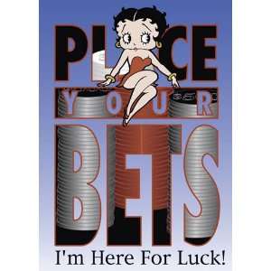  Betty Boop Place Your Bets Magnet 26359BP Kitchen 