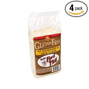 Bob?s Red Mill Flour, Barbanzo Fava, Gluten Free, 22 ounces (Pack of4 
