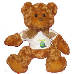  Radiologists Rock My World Plush Teddy Bear with WHITE T 