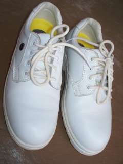 Kingston McKnight Slip Resistant White Mens Shoes 6.5M  