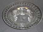   CLEAR CRYSTAL Large Heavy 12 1/4 CENTERPIECE / Center BOWL   No Mark