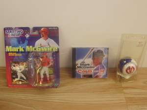 Mark McGwire Collectables Baseball, figurine, cyber card #64Z  