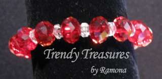   Crystals Stretch Bracelet,Mothers Day, #TrendyTreasuresByRamona