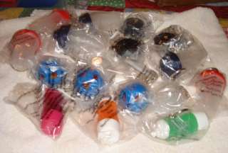 Tupperware Key Chains Set Of 18 Mint In Bag Must See   